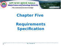 Chapter 5 - Requirements Specification.pptx